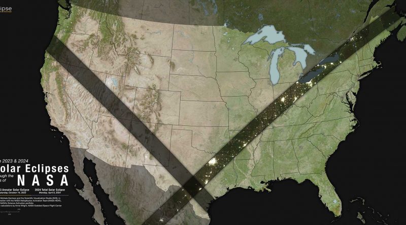 Two Solar Eclipses will be Crossing over the USA soon!